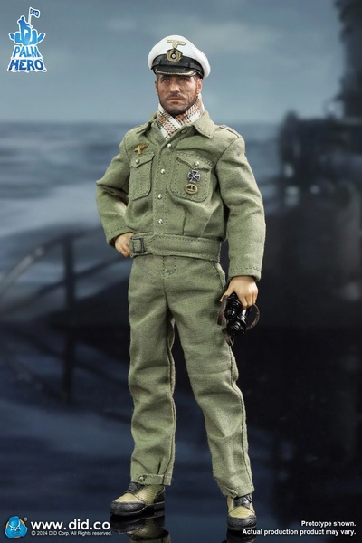 Figurka Lehmann - German U-Boat Commander 1/12 Palm Hero Series