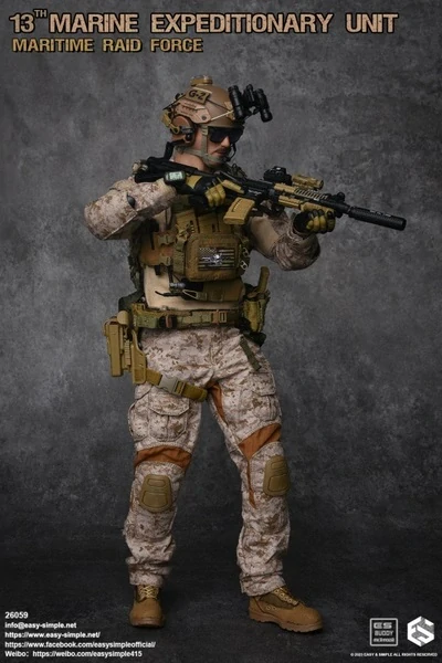 Figurka Maritime Raid Force - 13th Marine Expeditionary Unit 1/6 Figure