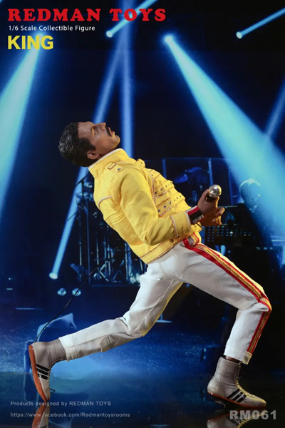 Figurka Freddie Mercury (King) - Queen 1/6 Action Figure