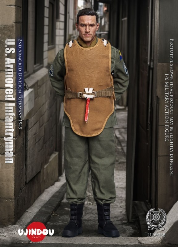 Figurka U.S. Army Armored Infantryman - 2nd Armored Division Germany 1945 1/6 Action Figure