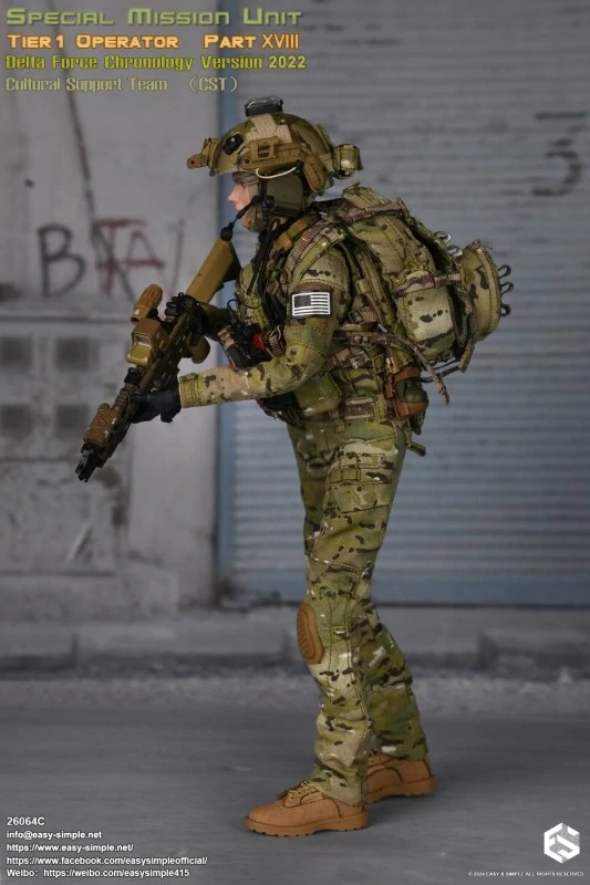 Figurka SMU Tier 1 Operator Part XVIII - Delta Force Chronology 1/6 Action Figure