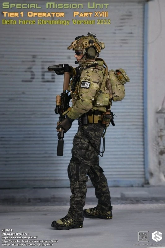 Figurka SMU Tier 1 Operator Part XVIII - Delta Force Chronology 1/6 Action Figure