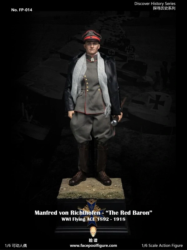 Figurka Manfred Von Richthofen The Red Baron - Flying ACE 1892-1918 Action Figure 1/6