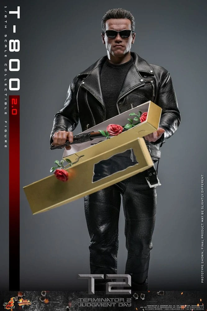 Figurka  T-800 2.0 - Terminator 2 Movie Masterpiece Action Figure 1/6