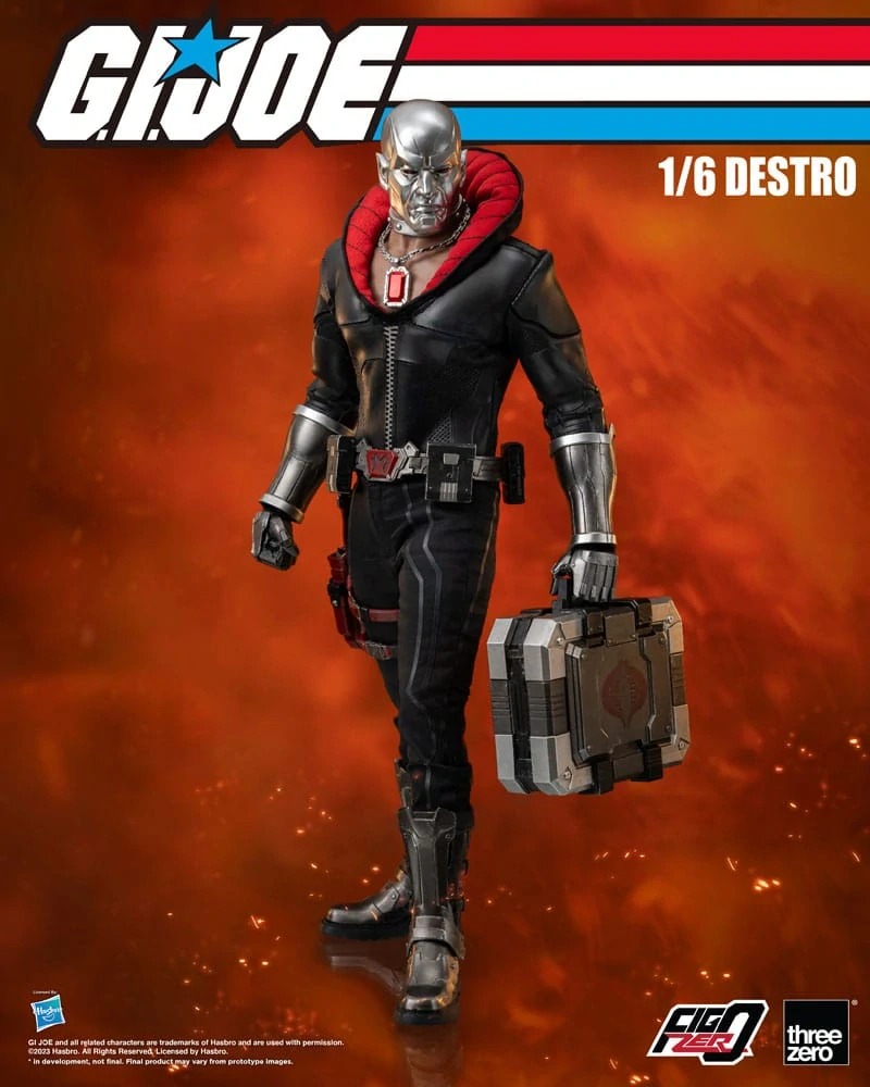 Figurka Destro - G.I. Joe FigZero Action Figure 1/6