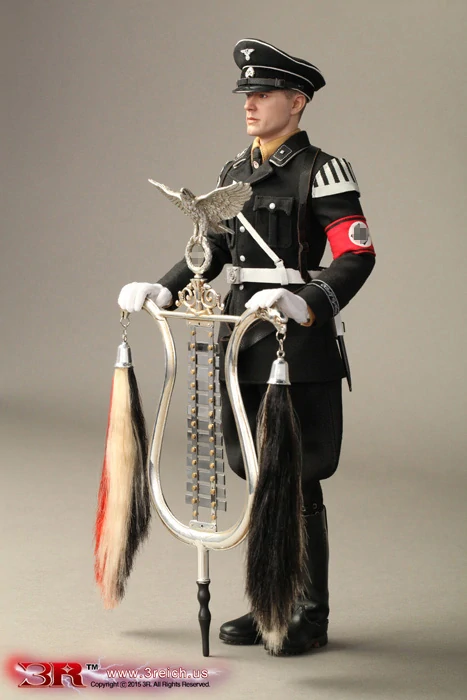 Figurka Glockenspiel and Tambourmajor - Musikkorps Der SS Volume IV Action Figure 1/6