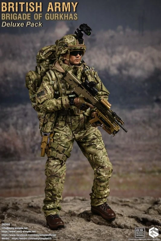 Figurka Brigade of Gurkhas - British Army 1/6 Deluxe Action Figure