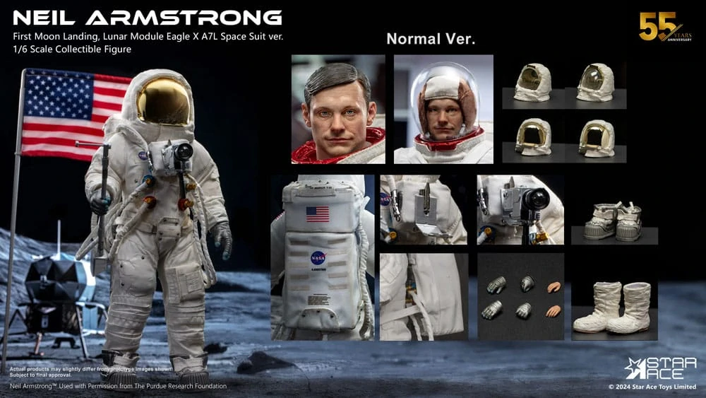 Figurka Neil Armstrong Action Figure 1/6