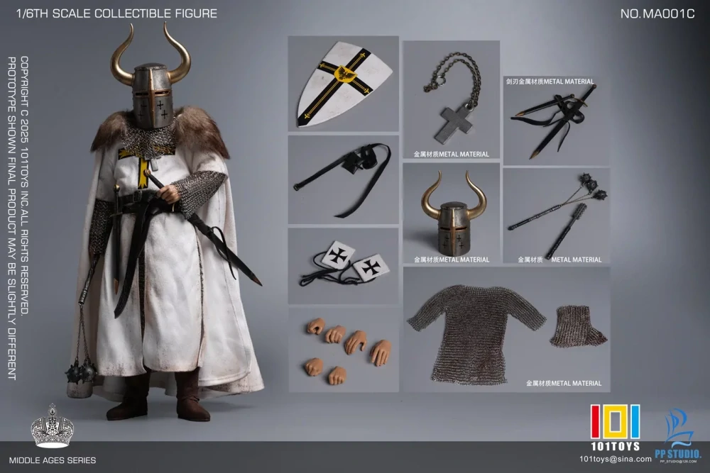 Figurka Medieval Teutonic Grand Commander 1/6 Action Figure
