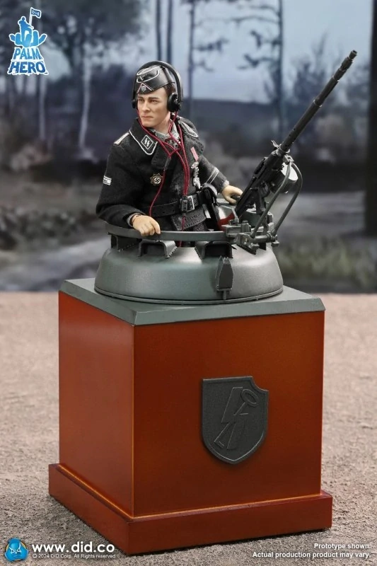 Diorama German Panther Tank Diorama (Grey) 1/12 Palm Hero Series