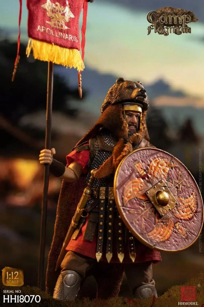 Figurka Roman Camp Flagman 1/12 Action Figure
