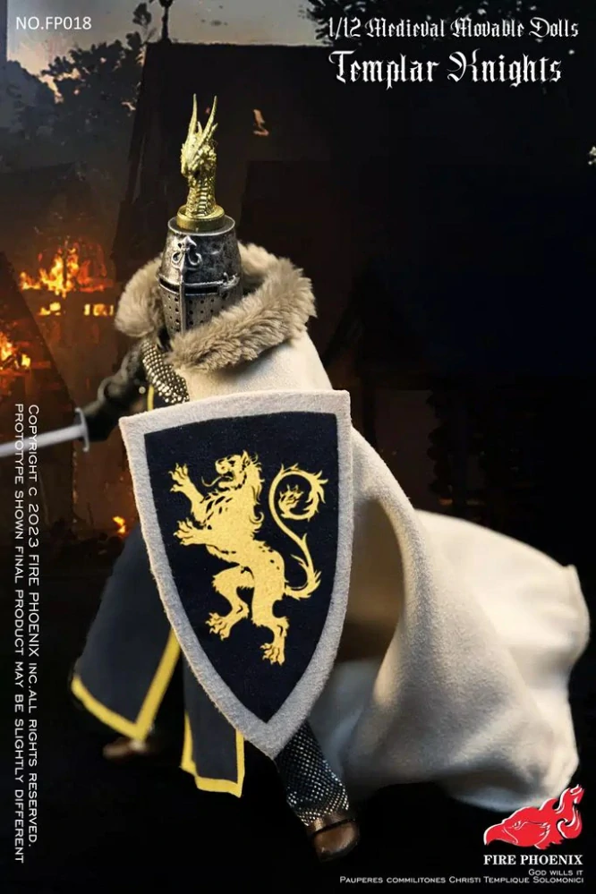 Figurka Templar Knight 1/12 Action Figure