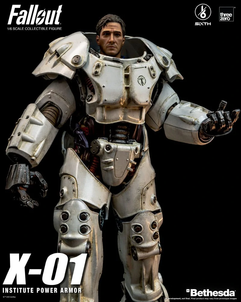 Figurka X-01 Institute Power Armor - Fallout FigZero Action Figure 1/6