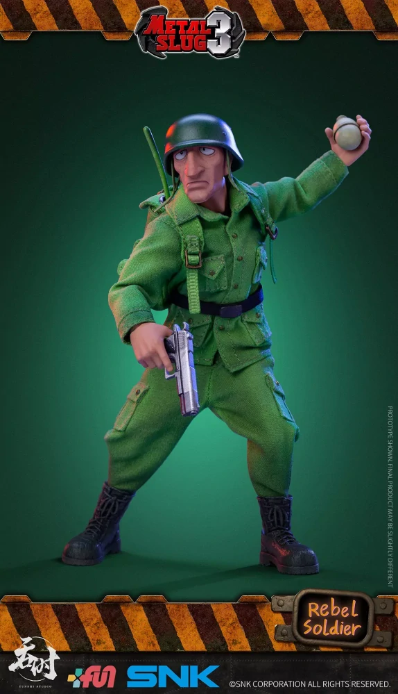 Figurka Rebel Soldier - Metal Slug 3 Action Figure 1/12