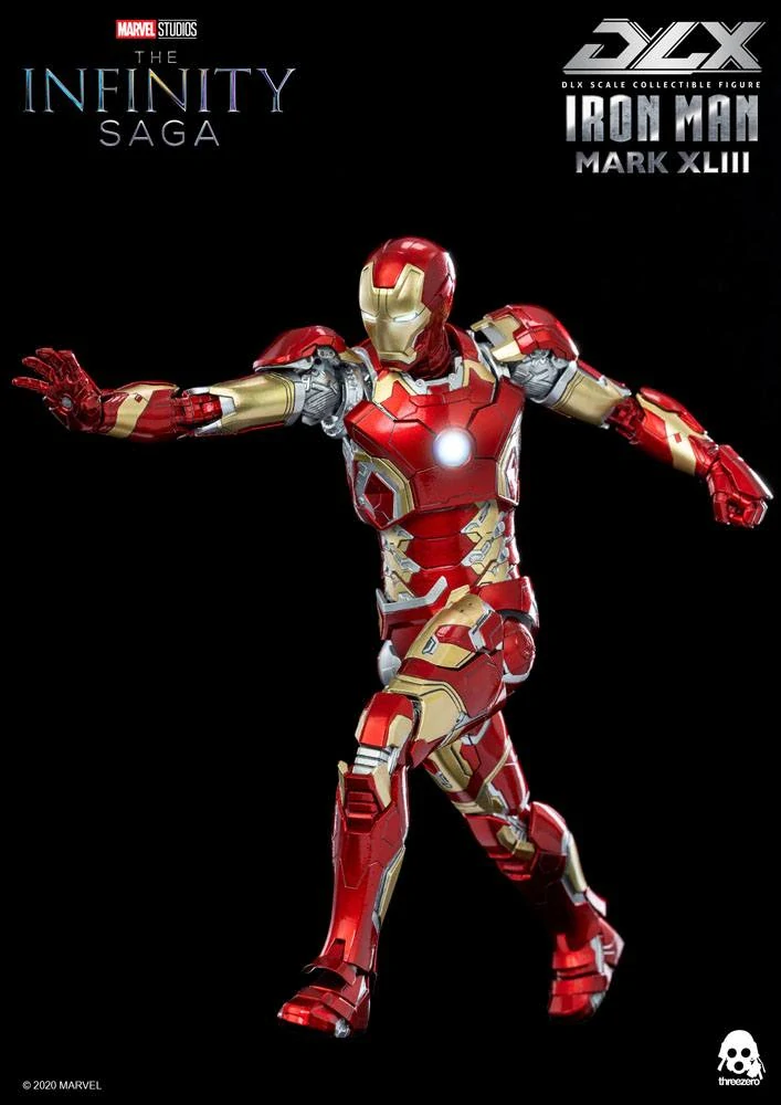 Figurka Iron Man Mark 43 - Infinity Saga DLX Action Figure 1/12