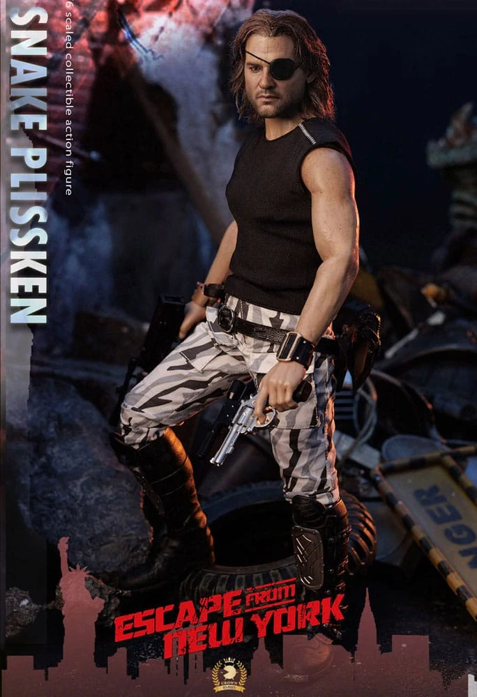 Figurka Snake Plissken (Real Hair) - Escape from New York 1/6 Action Figure