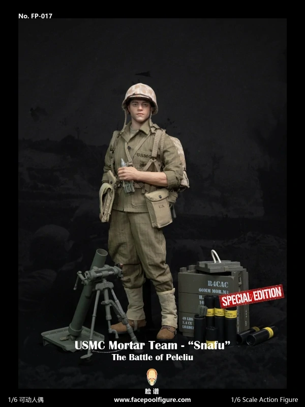 Figurka Merriell "Snafu" Shelton - The Pacific (USMC Mortar Team) 1/6 Action Figure