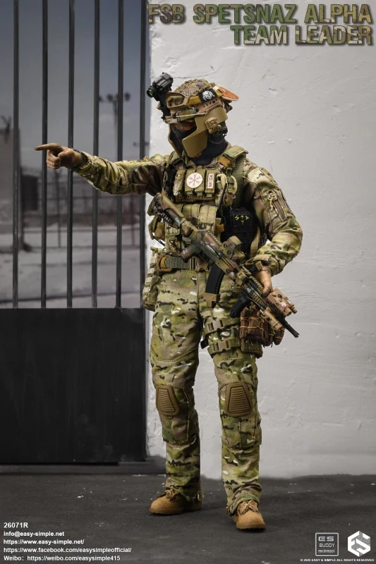 Figurka Team Leader - FSB Spetsnaz Alpha 1/6 Action Figure