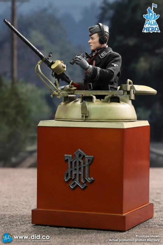 Diorama German Panther Tank Diorama (Sand) 1/12 Palm Hero Series