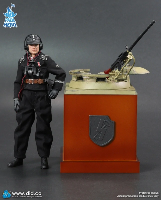 Diorama German Tiger II Tank Diorama (Sand) 1/12 Palm Hero Series