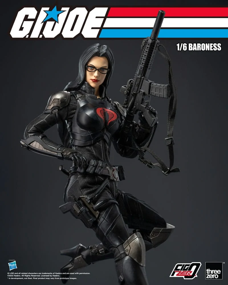 Figurka Baroness - G.I. Joe FigZero Action Figure 1/6
