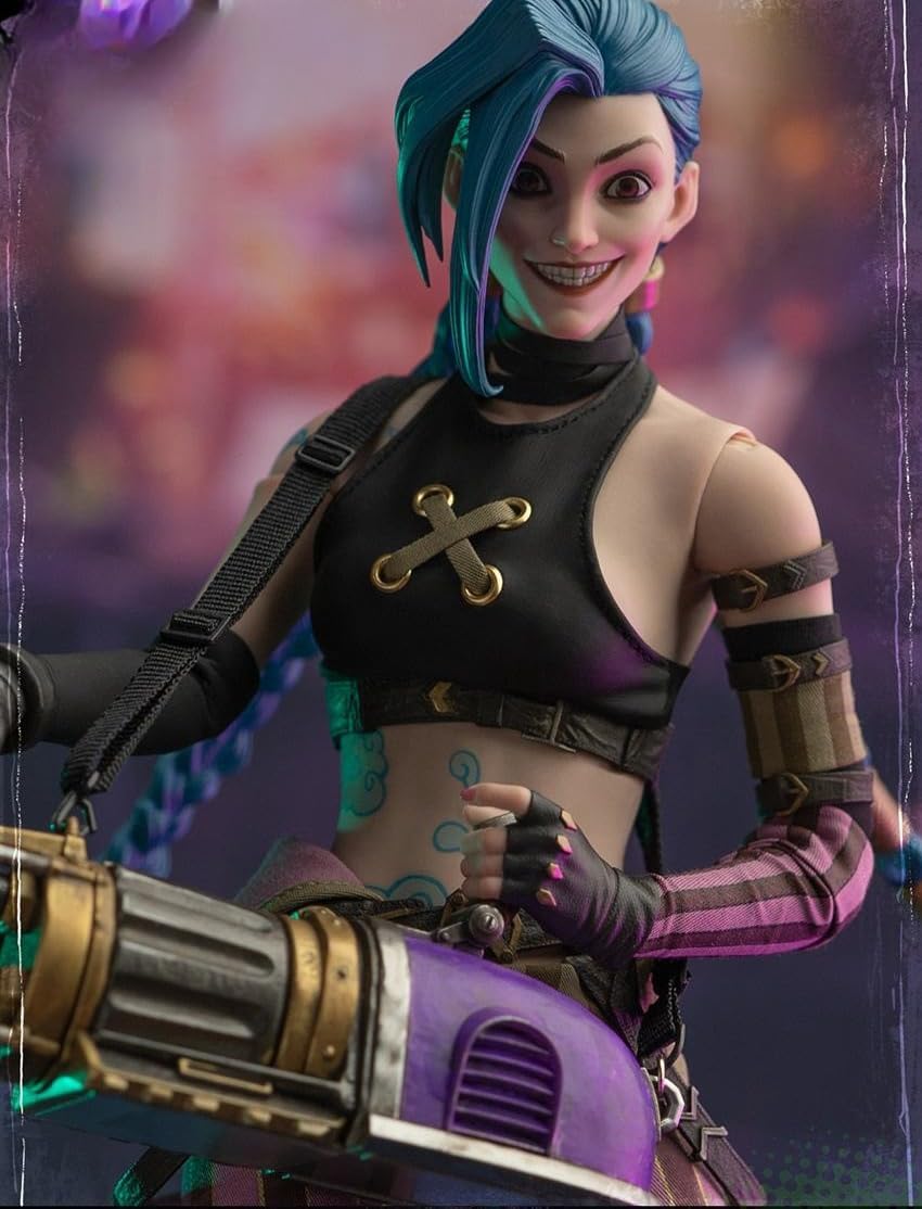 Figurka Jinx (Boom Girl) Deluxe Ver. - Arcane: League of Legends 1/6 Action Figure
