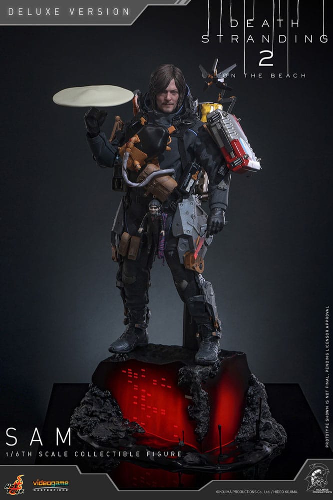 Figurka Sam (Deluxe Version) - Death Stranding 2: On the Beach Videogame Masterpiece Action Figure 1/6