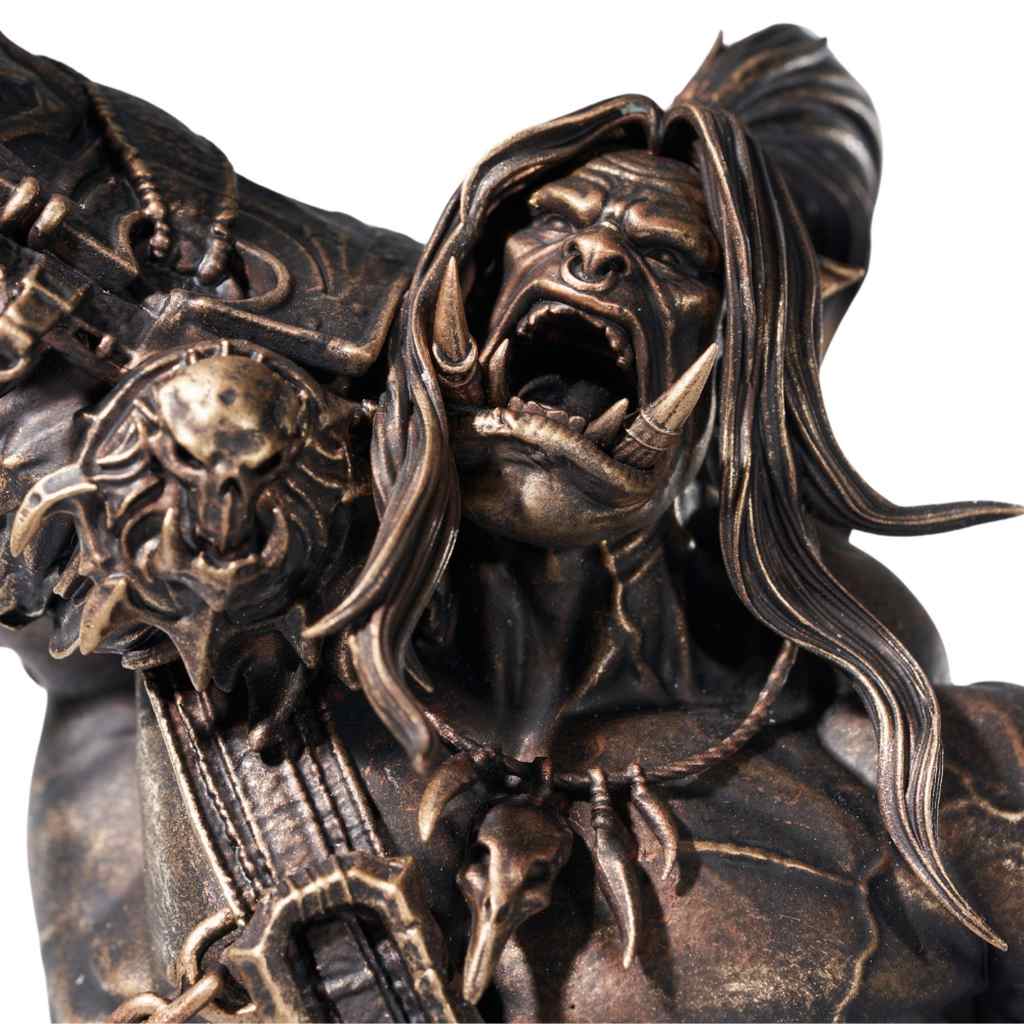 Soška Grommash Hellscream - World of Warcraft Statue 1/10 Bronze Coloured Edition