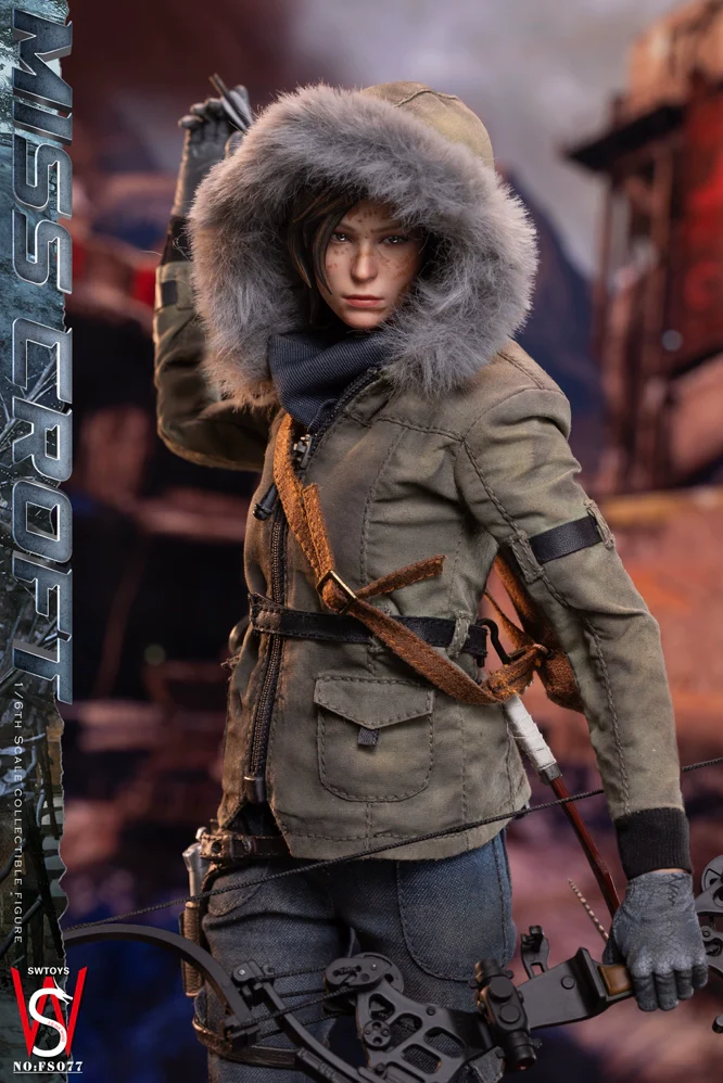Figurka Lara Croft (Miss Croft) Battle Damaged Version - Tomb Raider 1/6 Action Figure