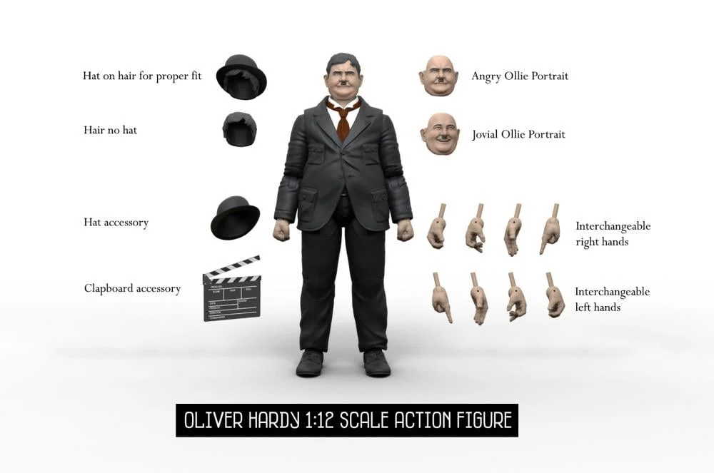 Figurky Laurel & Hardy 1/12 Action Figure 2-pack