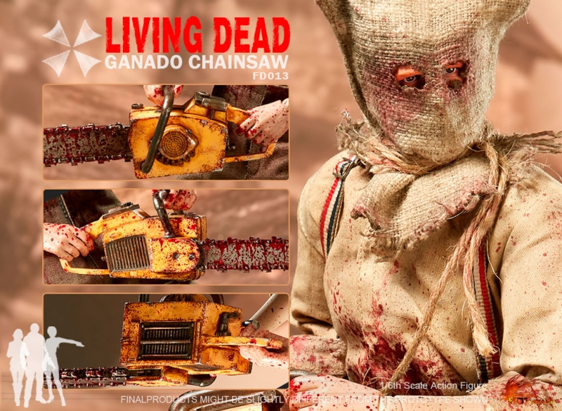 Figurka Chainsaw Ganado - Resident Evil 1/6 Action Figure