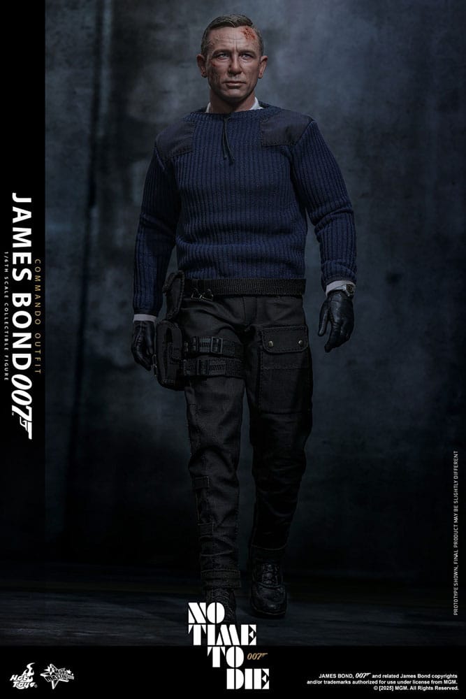 Figurka James Bond (Commando Outfit) - No Time To Die Movie Masterpiece Action Figure 1/6