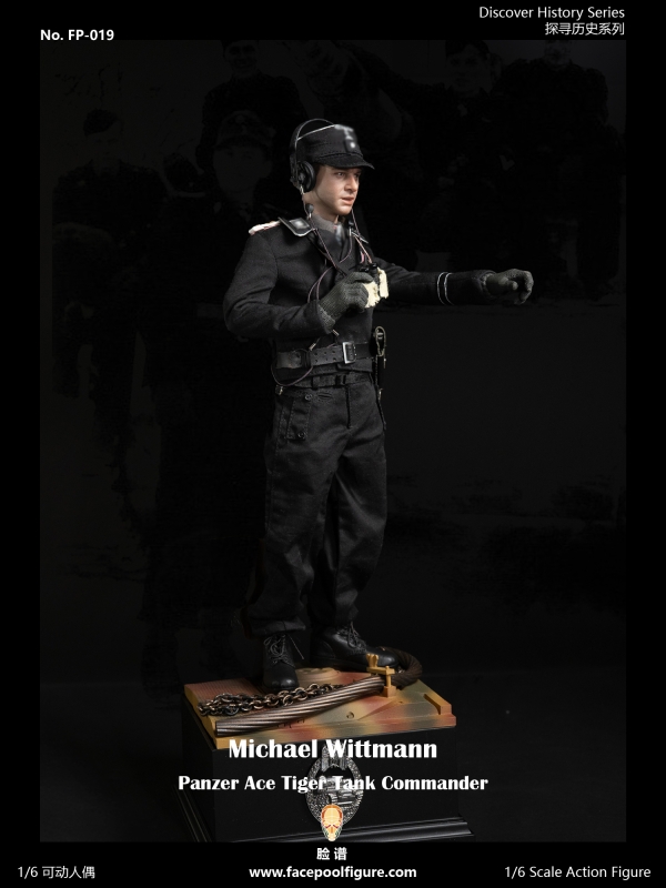 Figurka Michael Wittmann (Special Version) - Panzer Ace Tiger Tank Commander 1/6 Figure