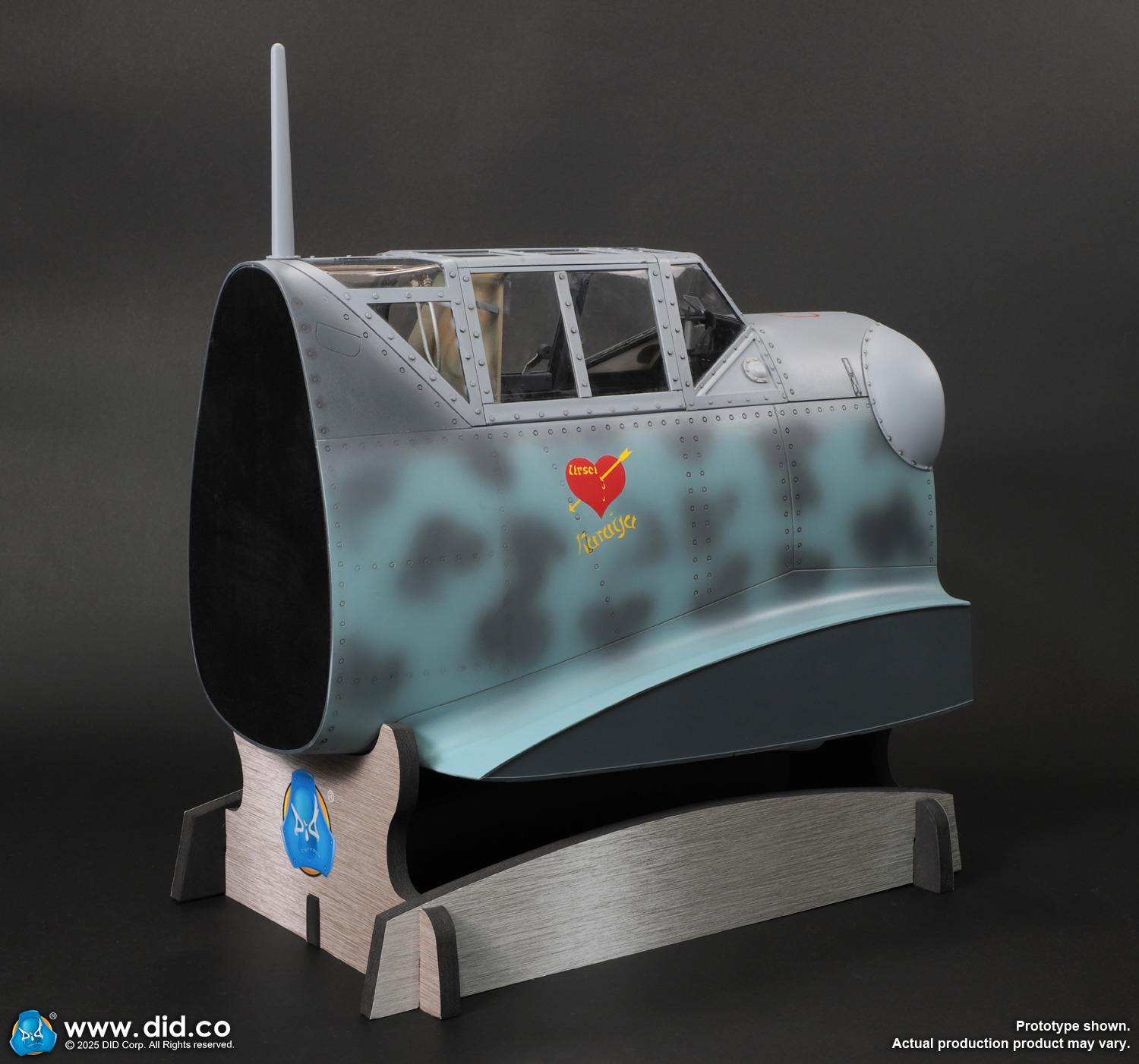 Diorama Bf-109G Cockpit (Grey Blue) 1/6