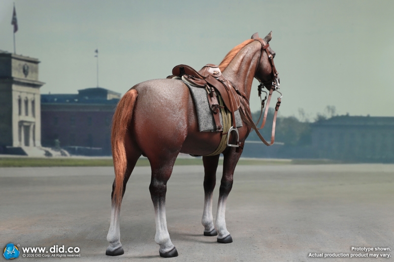 Figurka WWII Brown German War Horse 1/6 Action Figure