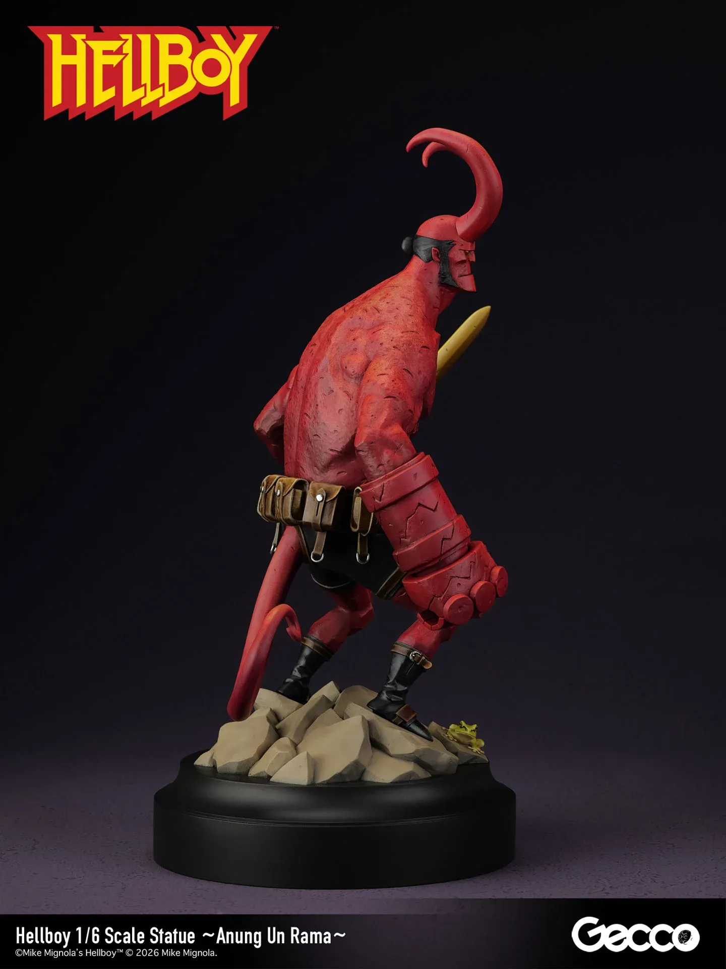 Soška Hellboy Anung Un Rama 1/6 Scale Statue