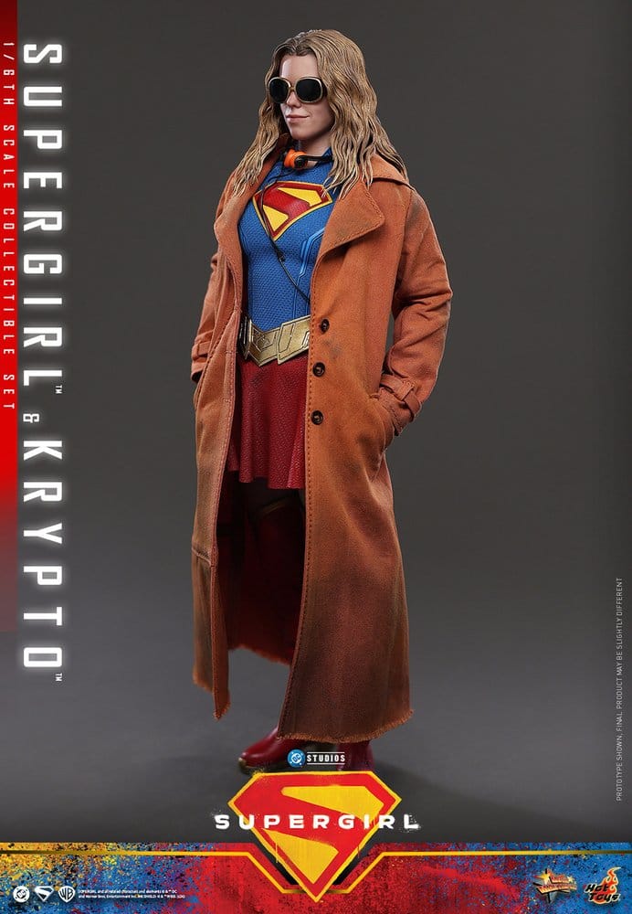 Figurka Supergirl & Krypto - DC Comics Movie Masterpiece Action Figure Set