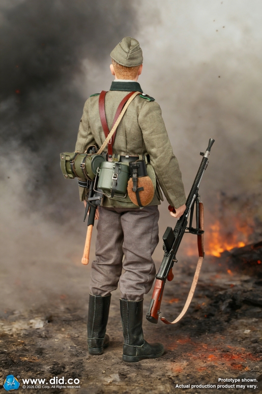 Figurka Friedrich - WWII German SS Polizei-Division ZB30 Gunner 1/6 Action Figure