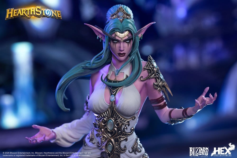 Soška Tyrande Whisperwind - World Of Warcraft Hearthstone Statue 1/6