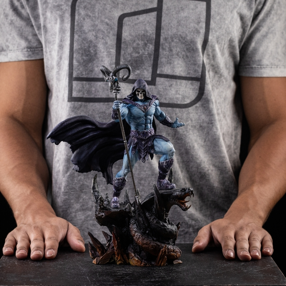 Soška Skeletor (2026) - Masters of the Universe Art Scale Statue 1/10