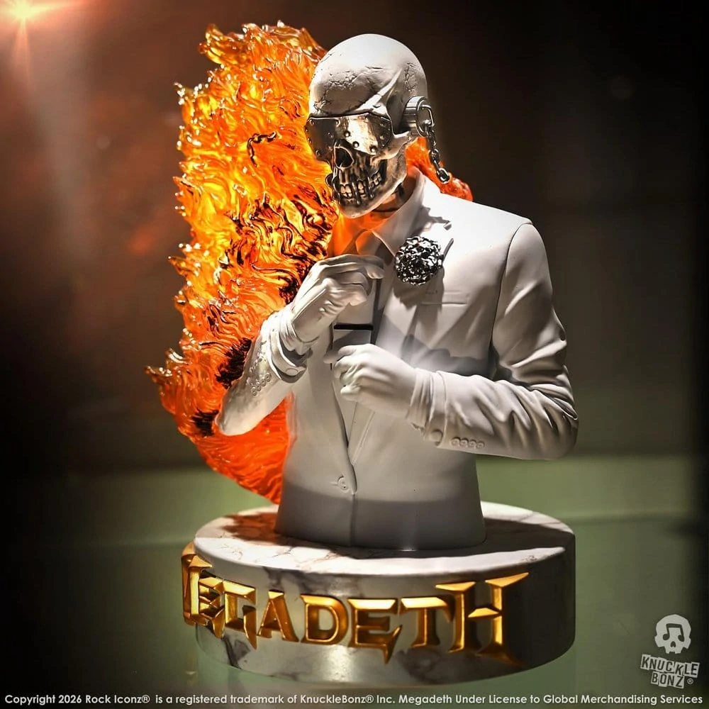 Soška Megadeth 3D Vinyl Statue Final Studio Album