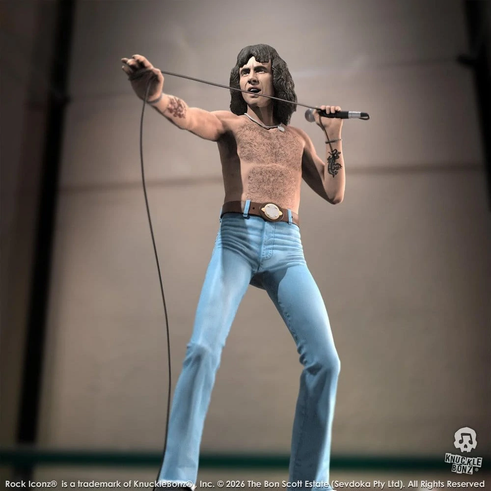 Soška Bon Scott III  - AC/DC Rock Iconz