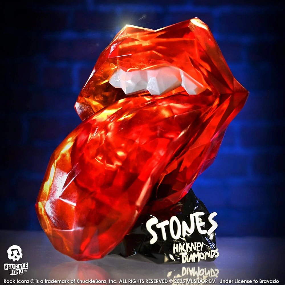 Soška Rolling Stones 3D Vinyl Statue Licks (Hackney Diamonds Version)