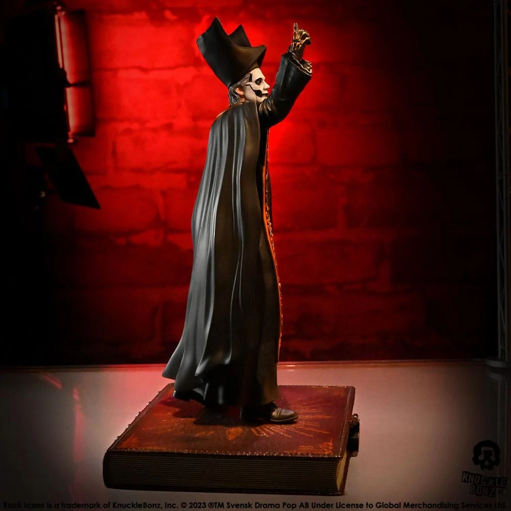 Soška Papa Emeritus IV (Black Robes) - Ghost Rock Iconz Statue 1/9
