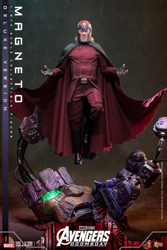 Figurka Magneto (Deluxe Version) - Avengers: Doomsday Action Figure 1/6