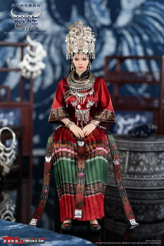Figurka The Miao of China’s 56 Ethnic Groups (Red Version) 1/6 Action Figure