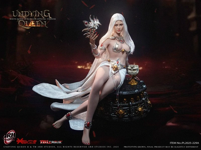 Figurka Undying Queen - White Queen Of Babylon (Official Version) 1/6 Action Figure