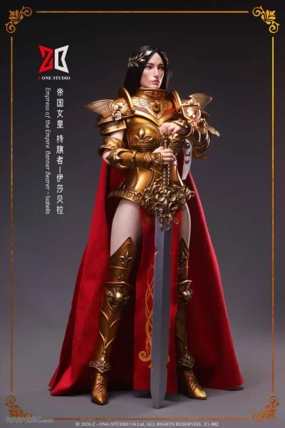 Figurka Isabella (Alloy Imperial Empress Standard-Bearer Isabella) - Warhammer 40,000: Inquisitor 1/6 Action Figure