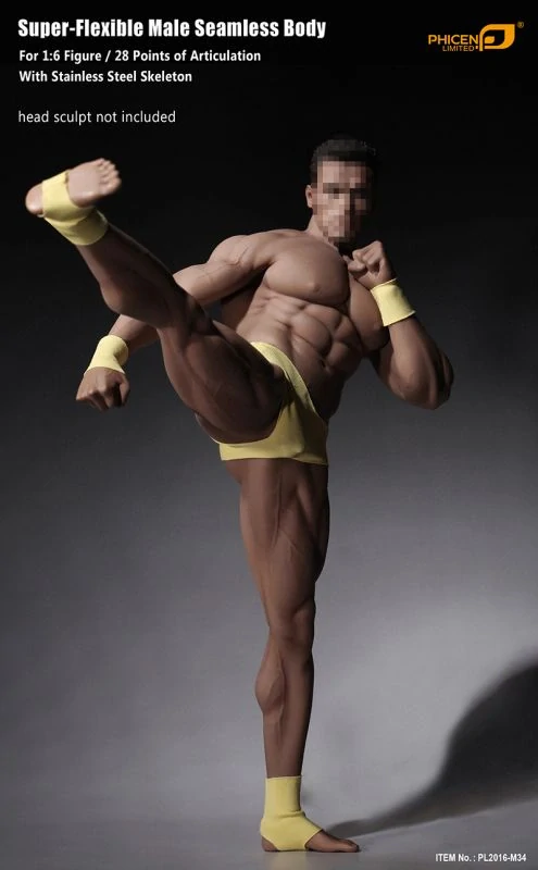 Tělo pro 1/6 figurky Super Flexible Male Seamless Body