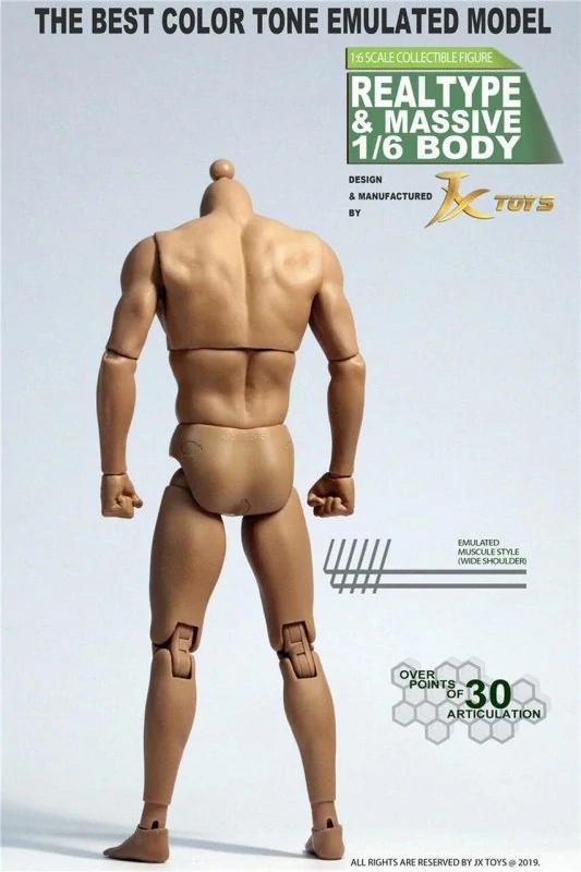 Tělo pro 1/6 figurky Caucasian Male Body